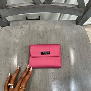 Vintage Kate Spade Women’s Vintage Bifold Nylon Wallet Pink